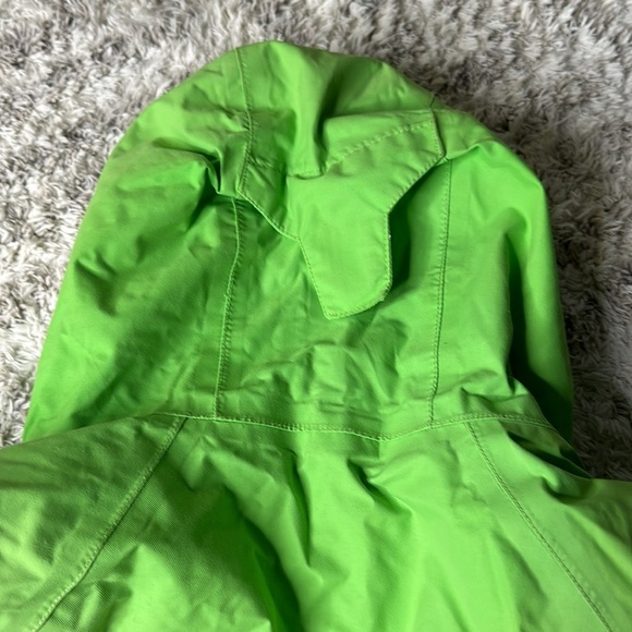 Columbia sportswear size, small youth, winter jacket, lime, green, and gray Omni - Picture 10 of 10